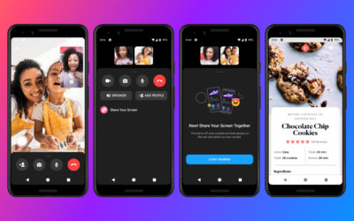 Nouveau sur Messenger le partage d’écran